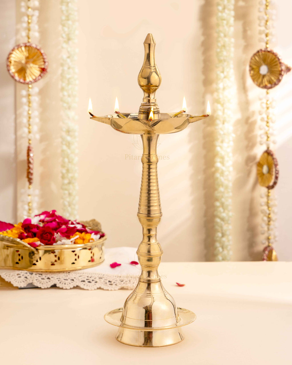 Pure Brass Kerala Deepak
