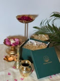 Traditional Brass Lota with Meenakari Hand bell