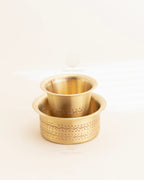 Pure Brass Matt coffee filter
