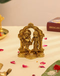 Pure Brass Radha Krishna Idol