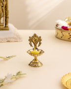 Pure Brass Shank Deepak - 2