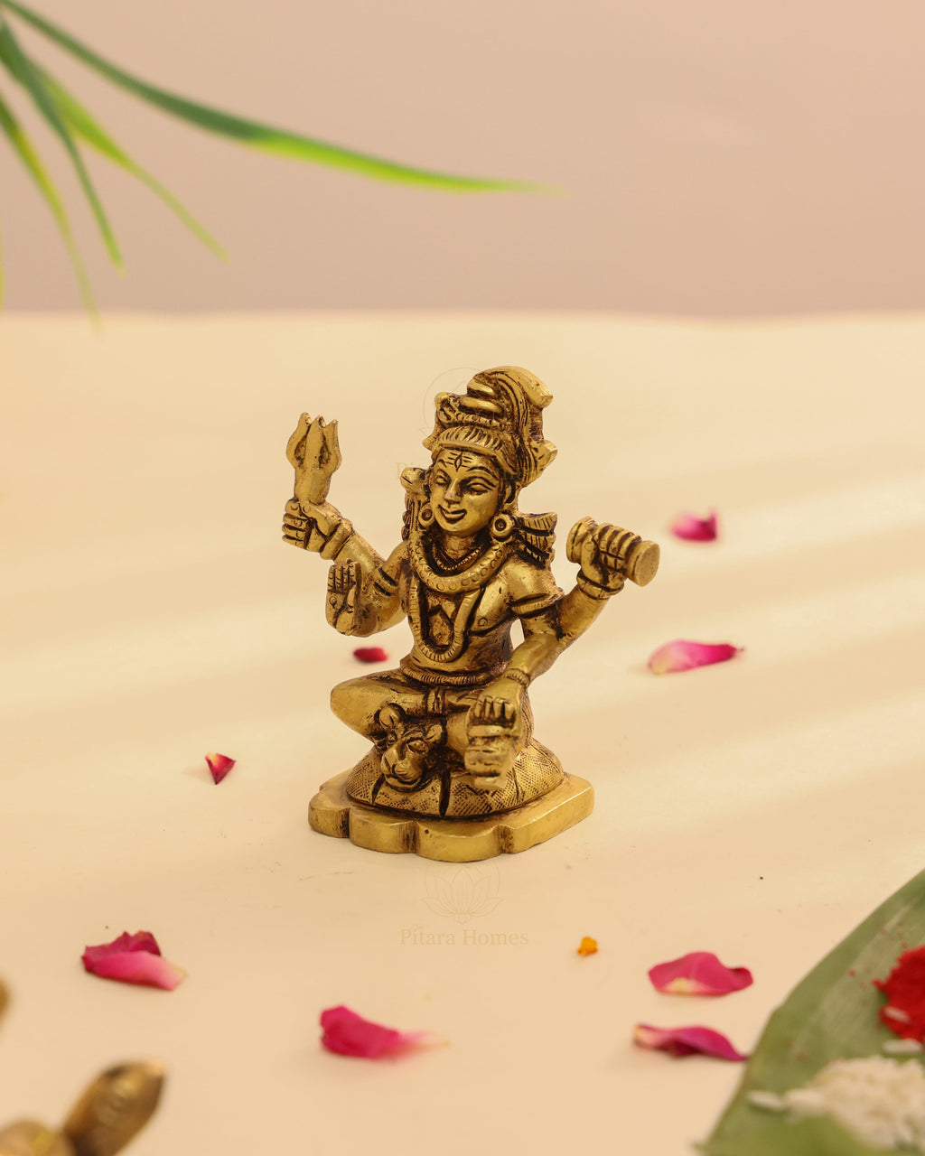 Pure Brass Shiva Idol