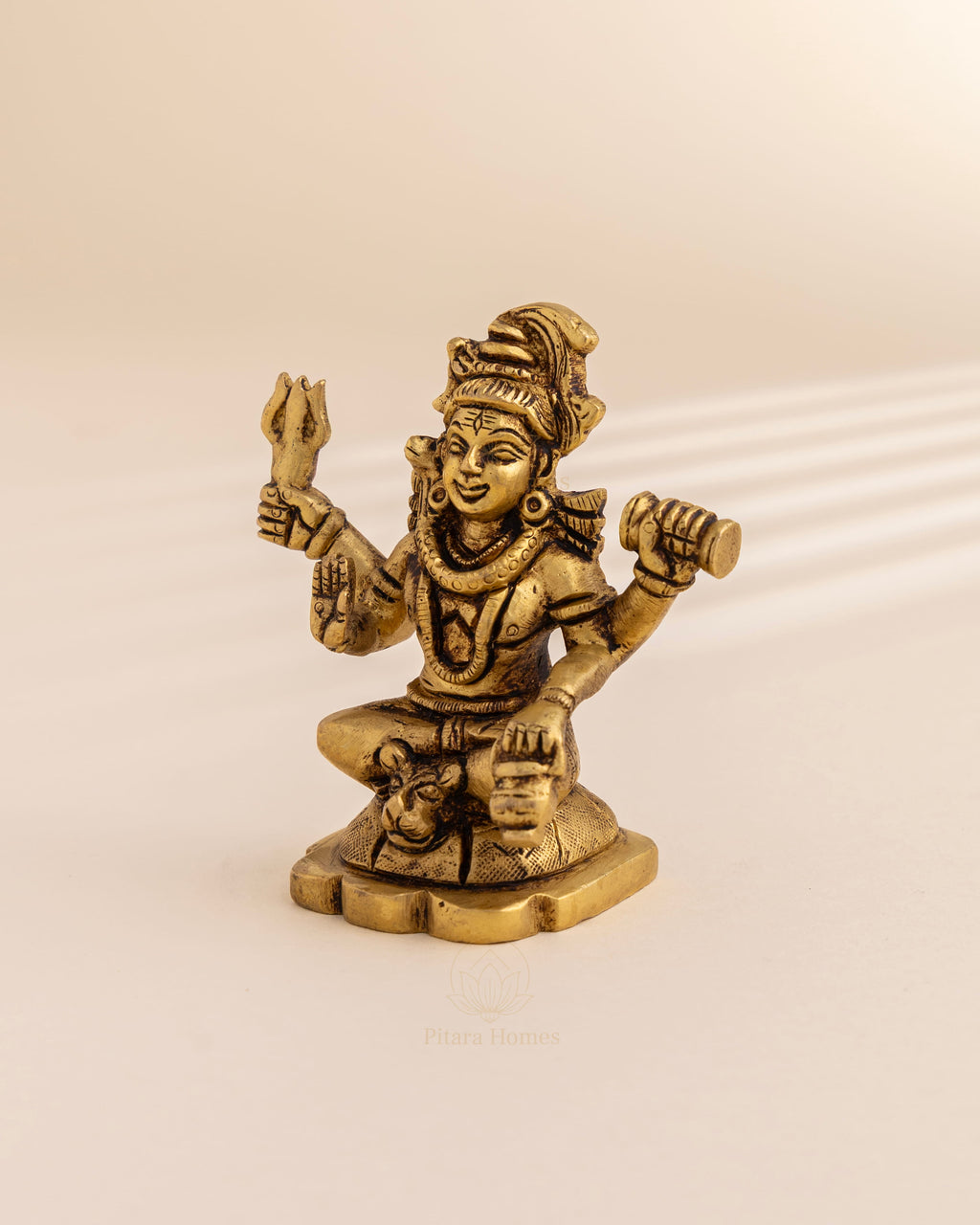 Pure Brass Shiva Idol
