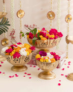 Premium Taj bowl golden- Set of 3